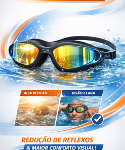 Alternative view of Óculos De Natação Anti Embaçante Espelhado Poseidon Speedo