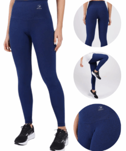 Alternative view of Legging Feminina Azul Zero Transparência Aeroginga
