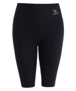 Bermuda Feminina Preto Zero Transparência Aeroginga