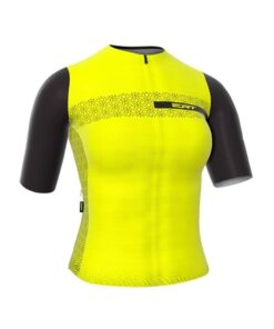 Camisa De Ciclismo Feminina Lady Amarela Ert