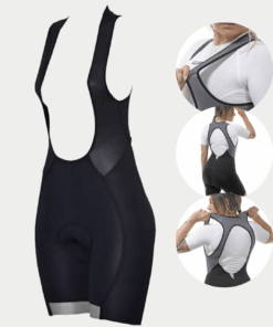 Alternative view of Bretelle Feminina Lady forro Gel Preto com Zíper ERT