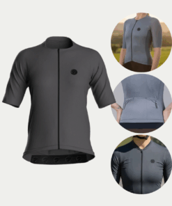 Alternative view of Camisa De Ciclismo Feminina Linea Chumbo Mauro Ribeiro Sports