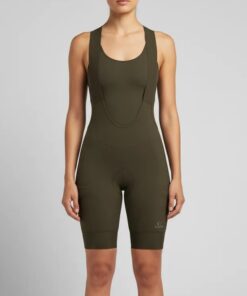 Alternative view of Bretelle De Ciclismo Feminino Pocket Verde Mauro Ribeiro