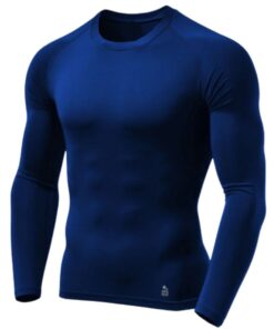 Blusa Segunda Pele Básica Térmica Unissex Azul Marinho