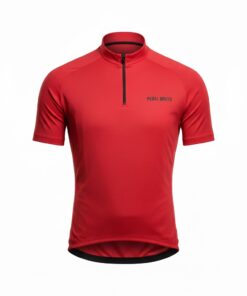 Camisa De Ciclismo Masculina Classic Vermelha Pedal Bruto
