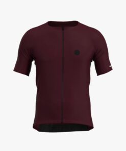 Camisa De Ciclismo Masculina Linea Bordô Mauro Ribeiro