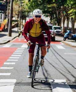 Alternative view of Bretelle Feminino Race Vinho Mauro Ribeiro Sports