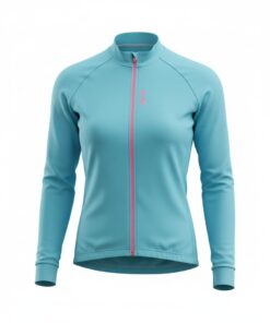 Jaqueta De Ciclismo Feminina Térmica Azul Be Fast