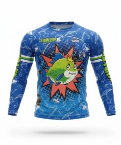 Camisa De Pesca Infantil Proteção Solar Peixe Tamba King