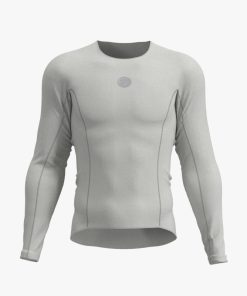 Camisa Segunda Pele Unissex Skin Pro Cinza Mauro Ribeiro