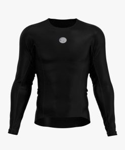 Camisa Segunda Pele Unissex Skin Pro Preta Mauro Ribeiro