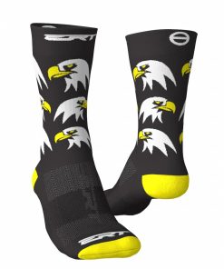 Meia de Ciclismo Unissex Preta Águia Ert
