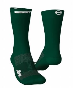Meia de Ciclismo Unissex Verde Escuro Ert