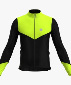 Jaqueta De Ciclismo Masculino Safe Thermal Amarelo Mauro Ribeiro