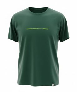 Camiseta Esportiva Masculina Dry Fit Opaque Verde M&C