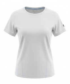 Camiseta Feminina Esportiva Dryfit Branca Academia Under  M&C