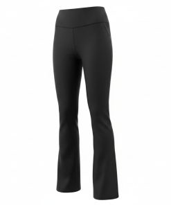 Calça Flare Esportiva Preta Com Compressão M&C