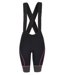Bretelle Feminino High Performance Preto e Rosa Mauro Ribeiro