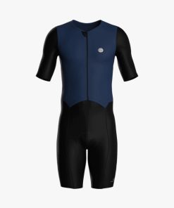 Macaquinho de Ciclismo Masculino Velox Azul Mauro Ribeiro