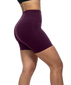 Alternative view of Short Feminino Roxo Zero Transparência Aeroginga
