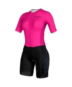 Macaquinho de Ciclismo Feminino New Elite Forro Gel Pro Ert
