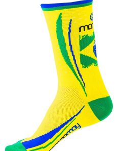 Meia De Ciclismo Brasil Marcio May Sports