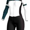 Macaquinho de Ciclismo Manga Longa Feminino New Elite Winner Ert