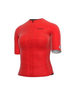Camisa De Ciclismo Feminina Jersey Lady Red Ert