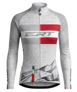 Camisa de Ciclismo Unissex New Elite Val Di Sole Manga Longa ERT
