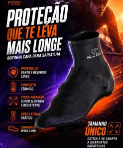 Alternative view of Botinha Capa Para Sapatilhas De Lycra Mauro Ribeiro Sports