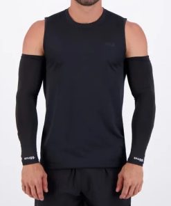 Manguito Corrida Ciclismo Magote Preta Unissex Snugg