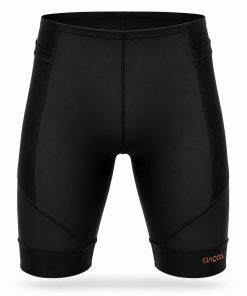Bermuda de Corrida Masculina Run Preto Bolsos Ciacool
