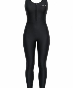 Macacão Esportivo Crosfit Academia Jump Feminino Preto Ciacool