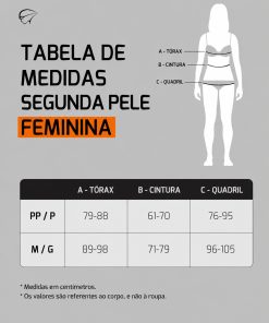 Alternative view of Camisa Segunda Pele Feminina Unissex Skin Pro Cinza Mauro Ribeiro