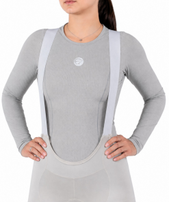 Camisa Segunda Pele Feminina Unissex Skin Pro Cinza Mauro Ribeiro