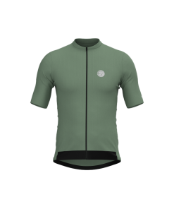 Camisa De Ciclismo Masculina Fiber 2.0 Verde Matte Mauro Ribeiro Sports