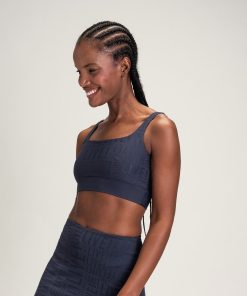 Top Fitness Feminino LIVE Navy Blue Live